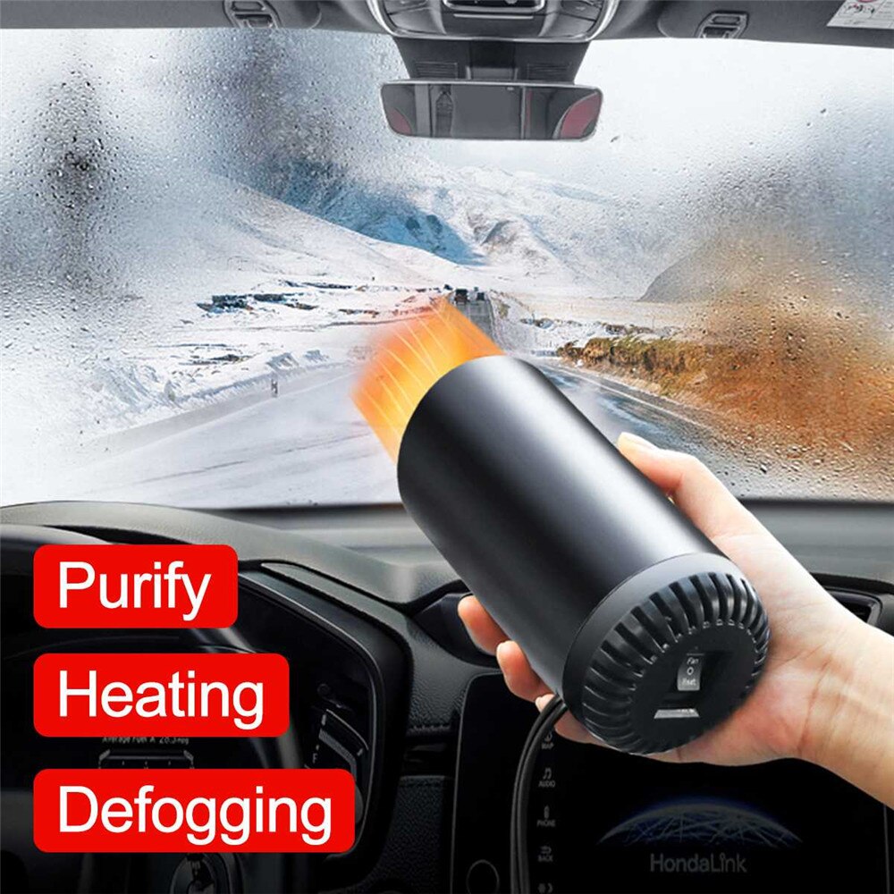 Winter Car Heater Universal 12V Car Interior Heating Cooling Fan Heater Window Mist Remover Portable Car Heaters