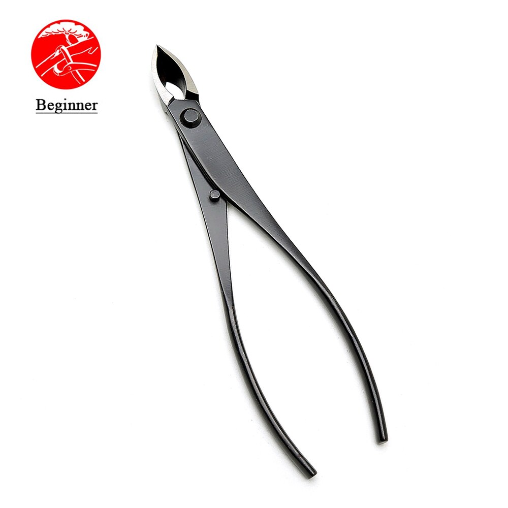 beginner grade carbon steel 185 mm carbon steel narrow edge cutter straight edge branch cutter only for small size bonsai trees