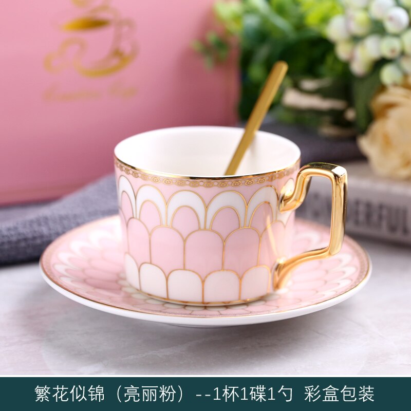 Cute Modern Coffee Cup And Saucer Set Travel Eco Friendly Cup And Saucer Drinkware Filizanki Do Kawy Reusable Mug BD50CS: style4