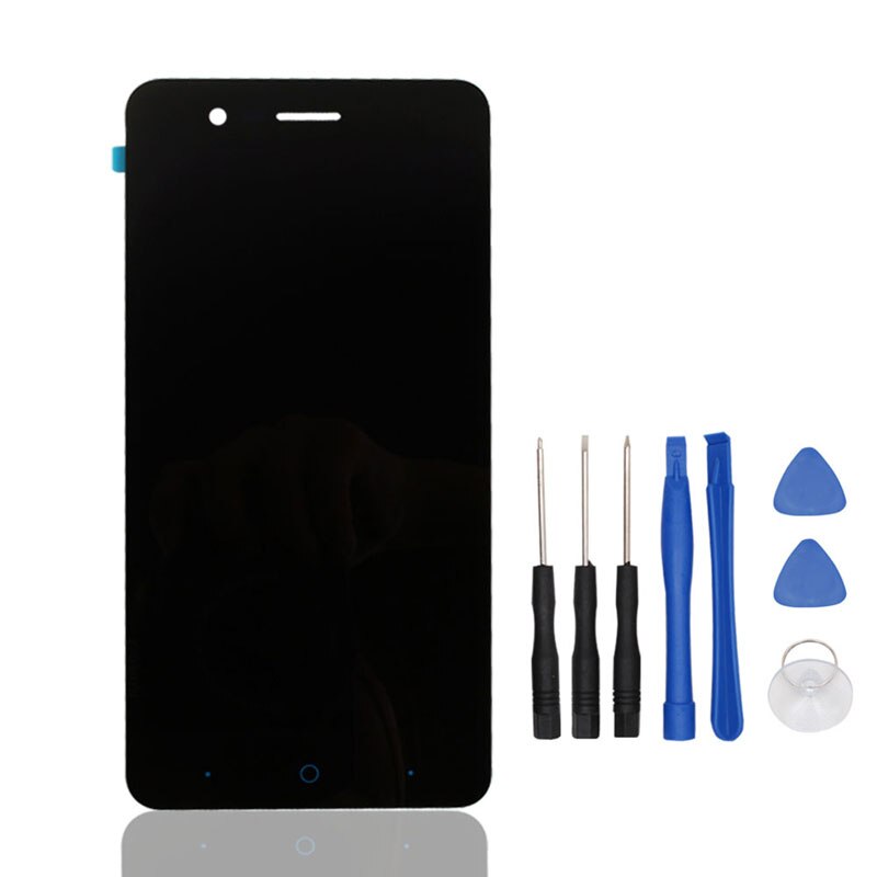 Para ZTE Blade A510 pantalla LCD + pantalla táctil buen montaje del digitalizador de pantalla reemplazo para ZTE Blade A510 teléfono móvil + herramientas