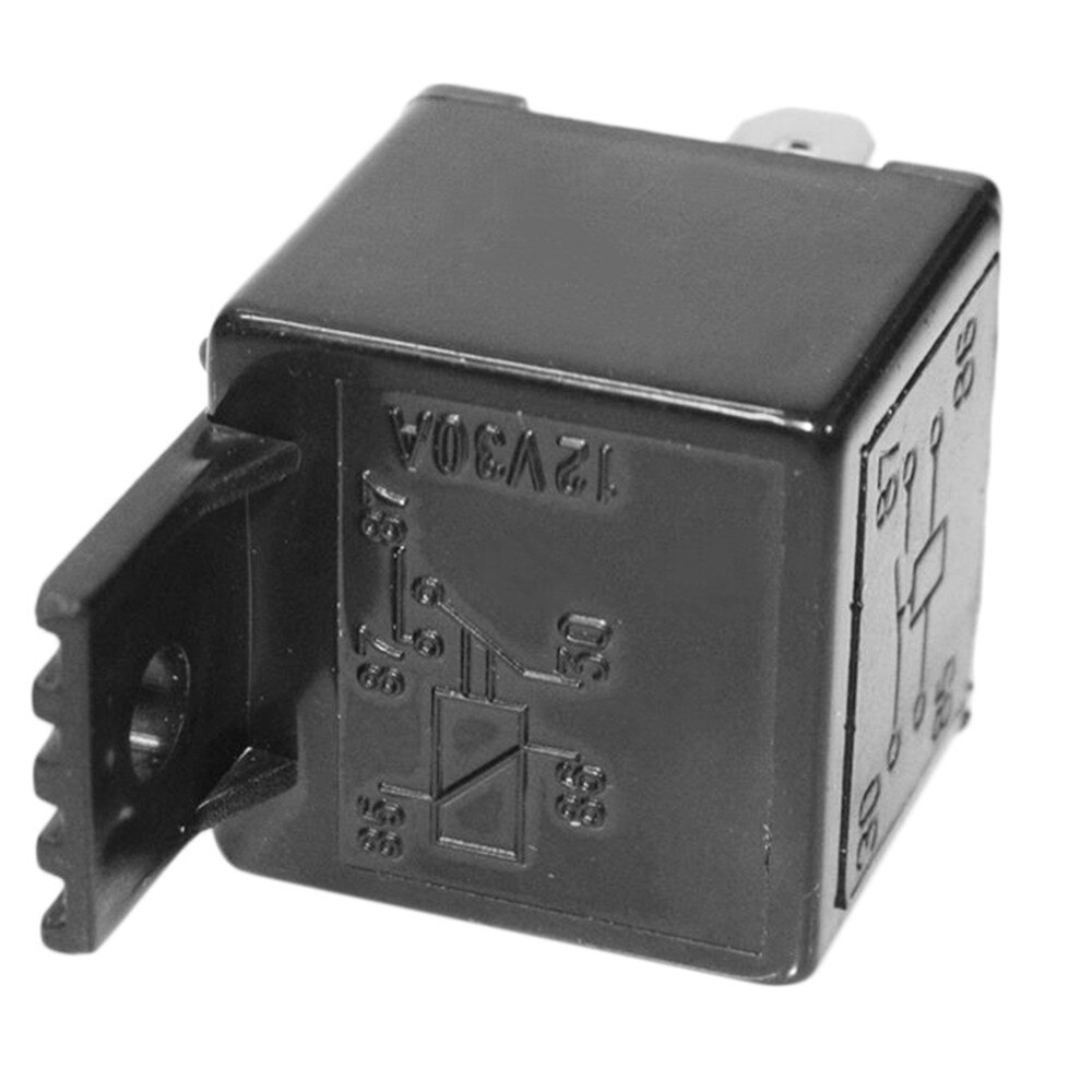 Auto Relay Universal 4 Pin 12V 30A Build-in Fuse Socket Car Relay for Electric fuel pumps/Electric water Pumps/Headlight etc