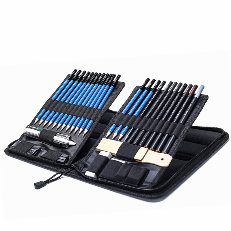 40 Piece Painting Set / Sketch Set Pencil Kit / Art Stationery / Art Supplies/ painting supplies