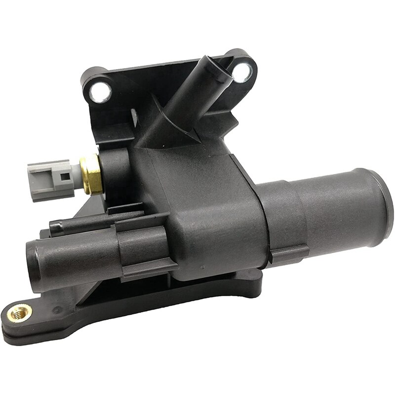 Thermostat Engine Coolant Water Outlet With Sensor For Mazda 3 5 6 2006 2.0L-L4 Ford LF941517Z