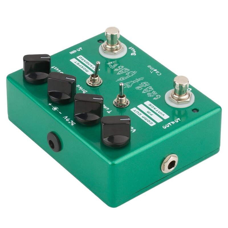 Caline CP-20 Crazy Cacti Overdrive Guitar Effect Pedal True Bypass Effects Guitar Accessories