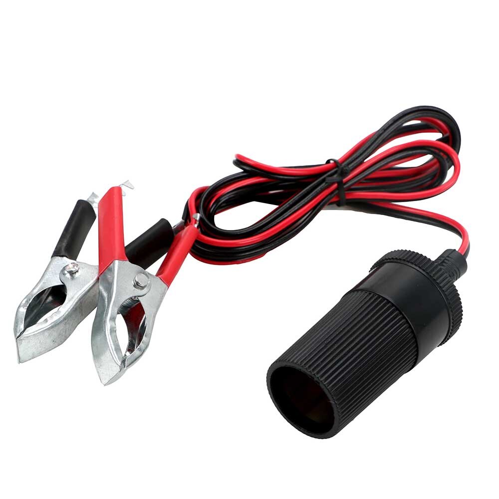 Auto Accessoires Vrouwelijke Batterijen Socket Plug Auto Batterij Terminal Klem 12V 15A Sigarettenaansteker Stopcontact Adapter