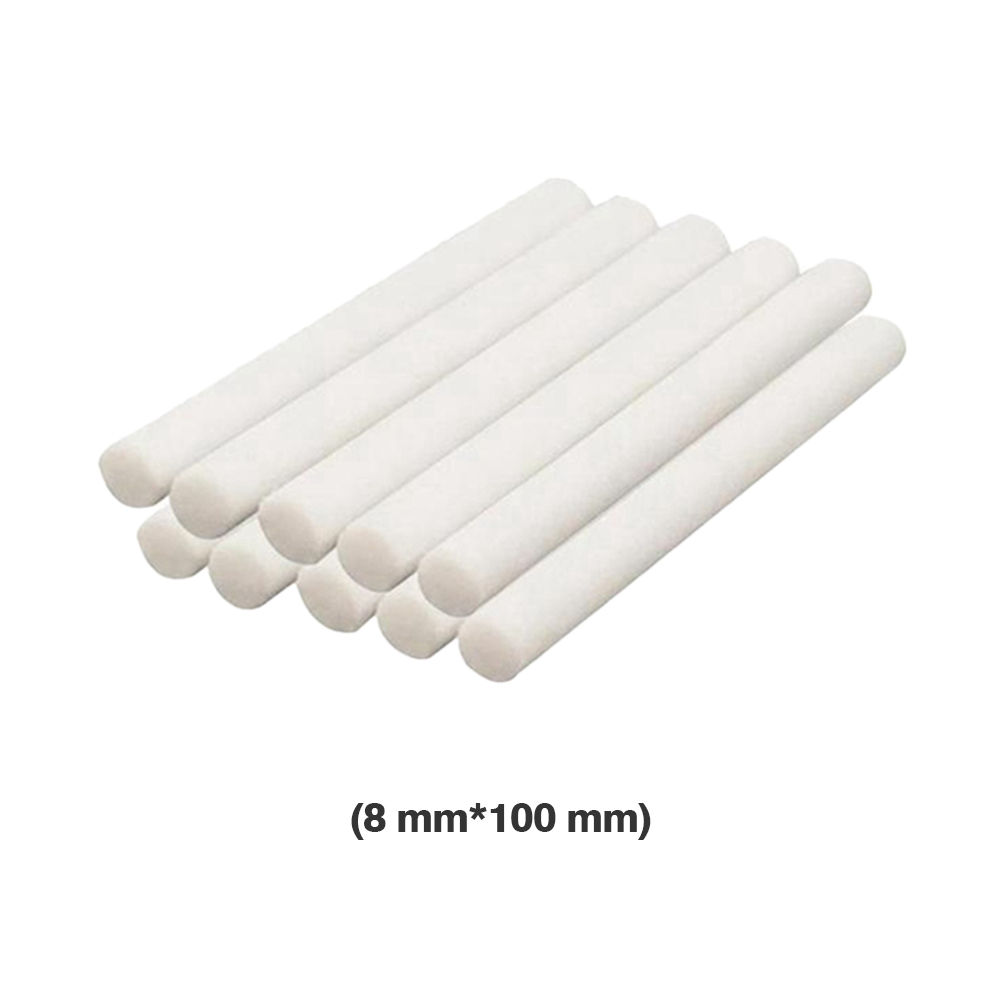 10/20 Stuks 8Mm Luchtbevochtiger Filter Katoenen Wattenstaafje Kern Usb Lucht Ultrasone Luchtbevochtiger Aroma Diffuser Vervanging Katoen Spons Stick: Rood / AU