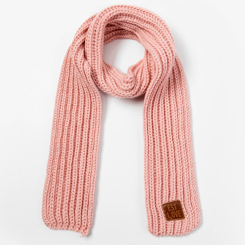 garçons filles hiver écharpe enfants pompon bébé écharpe cou plus écharpes tricot laine foulard