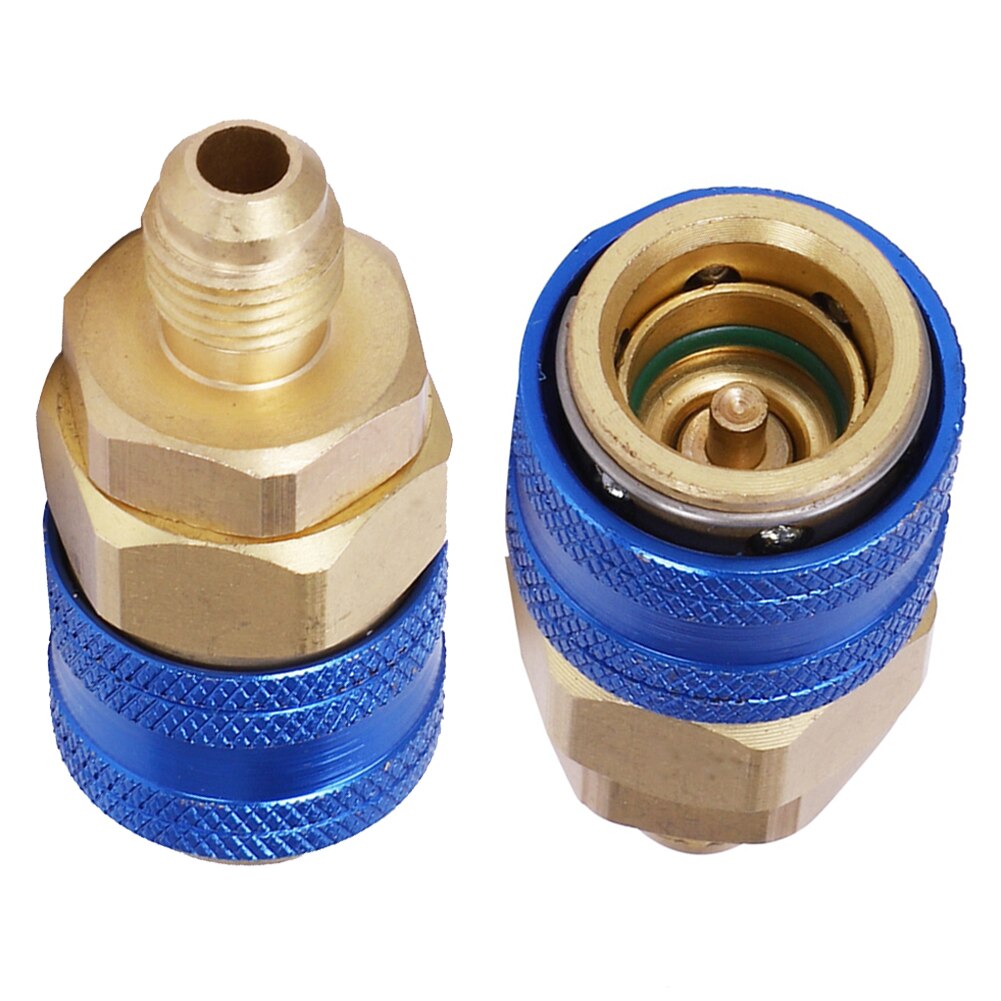 OLOMM -Oil/Dye Injector 30Ml 1 Oz with Low Side Quick Coupler Adapter 1/4 Manual Oiler Oil Injector Adapter