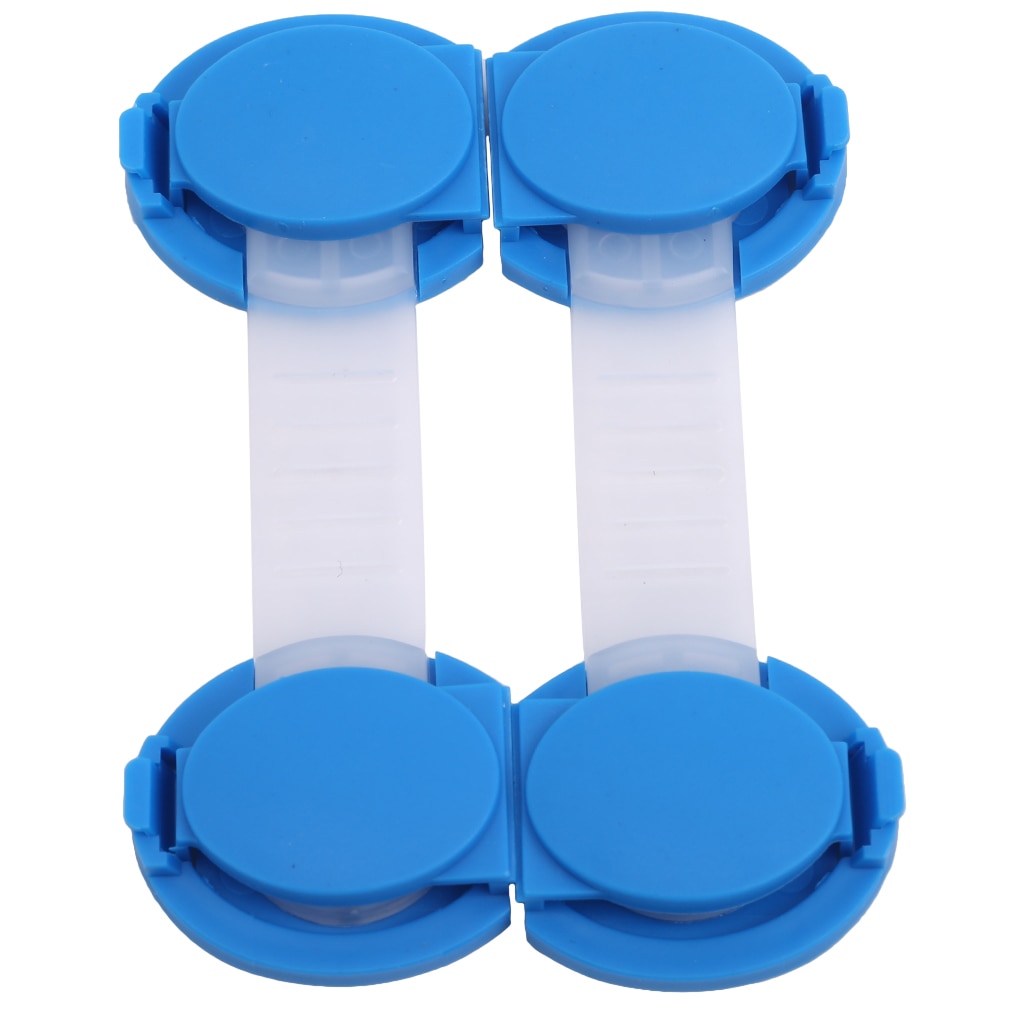 10Pcs Baby Long Cute Bendable Door Drawers Safety Lock Children Protection Lock Cabinet Door Drawers Refrigerator Lock