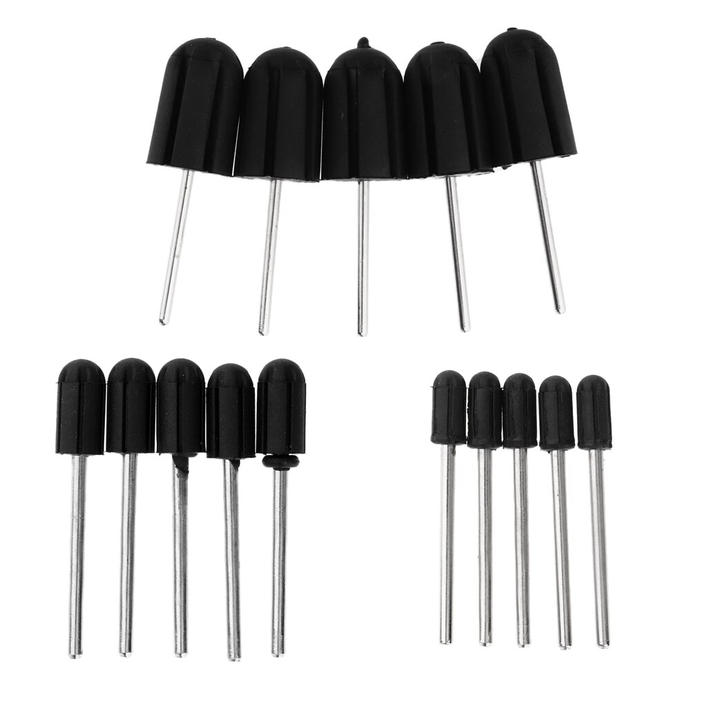 15x doornboren voor pedicure, manicure, eelt, vijlen, schuurkapje