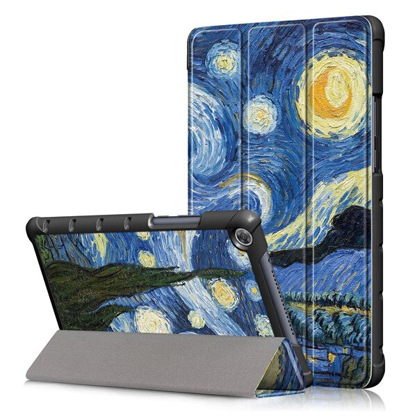 GLIGLE pokrowiec na Tablet do Huawei MediaPad M5 Lite 8 ( JDN2-AL00/JDN2-W09) pokrowiec ochronny na całe ciało + Led + dotykowy długopis: XK