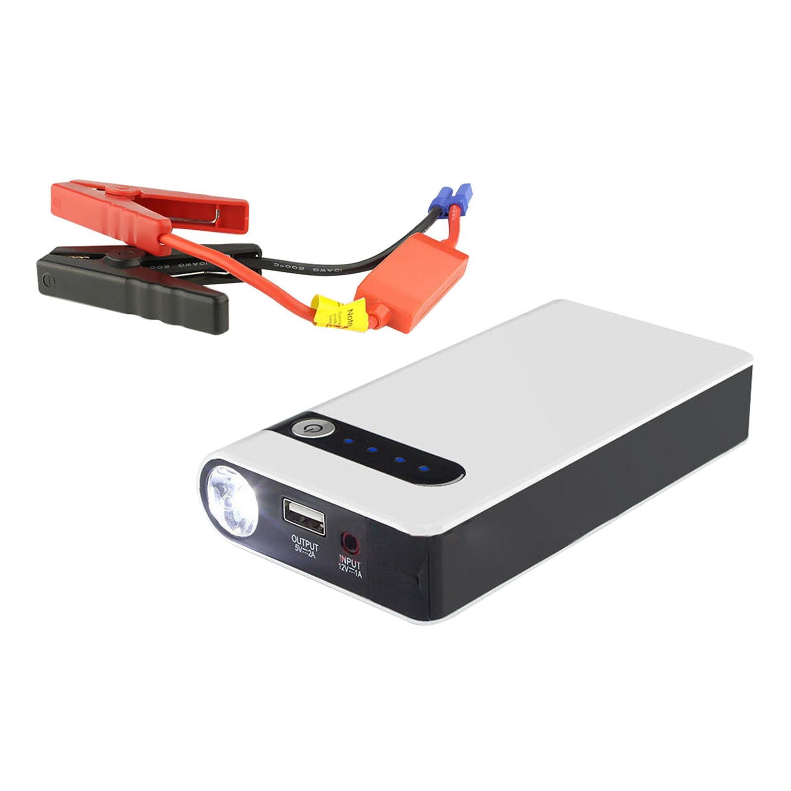 Auto Starthilfe 8000mAh mit LED-anzeige 12V Notfall Starten Energie Auto Batterie Booster für Laptop praktisch psp Tablette