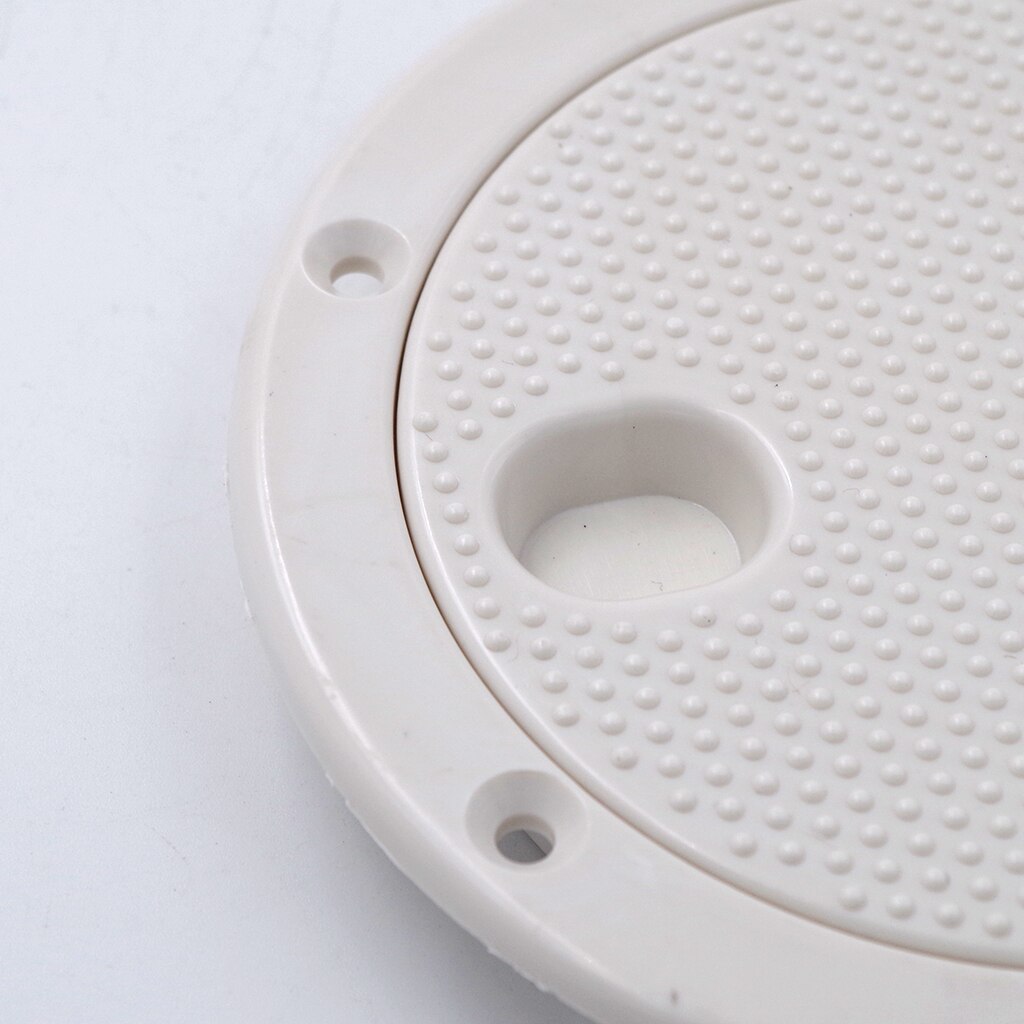 4" Marine Screw Out Deck Plate Inspection Hatch Plastic Access