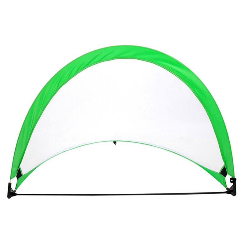1 piece football football goal net folding training goal net tent children's indoor outdoor play toy, green