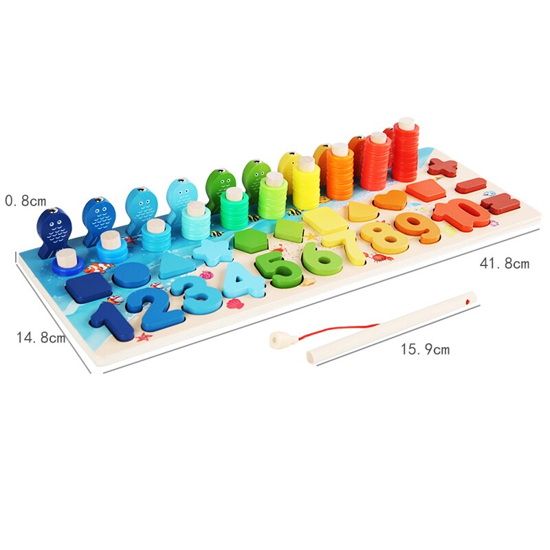 Giocattoli Montessori giocattoli magnetici in legno di Apple Cognize giocattoli educativi per bambini giocattoli per bambini Worm Eat Apple Montessori Materiales: TJ282