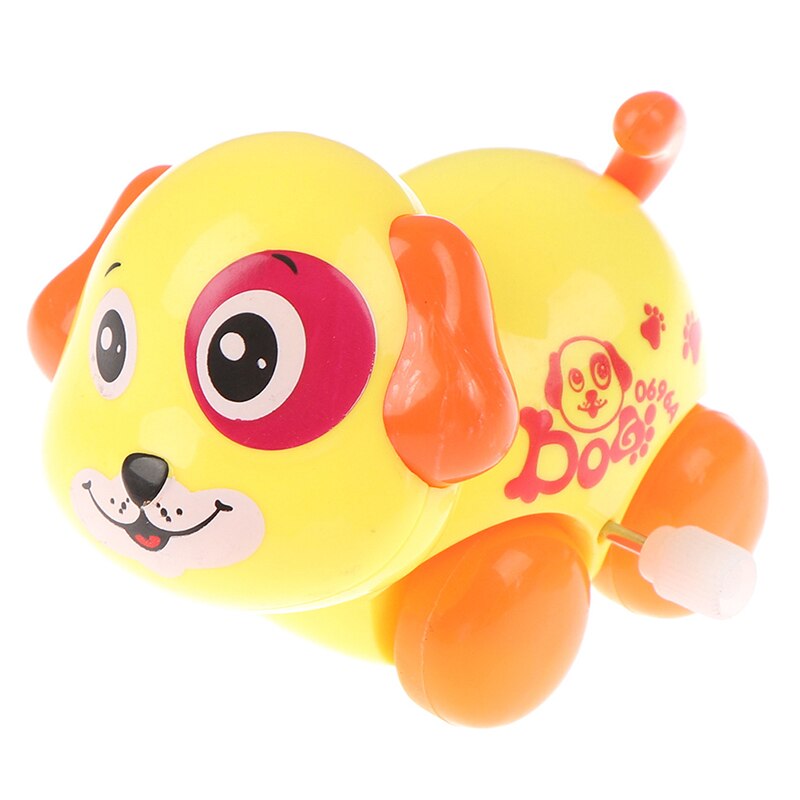 8*6*6,5 cm Lustige freundlicher Baby Spielzeug Karikatur Ebene Hund Wind hoch Spielzeug Uhrwerk Pädagogisches Spielzeug