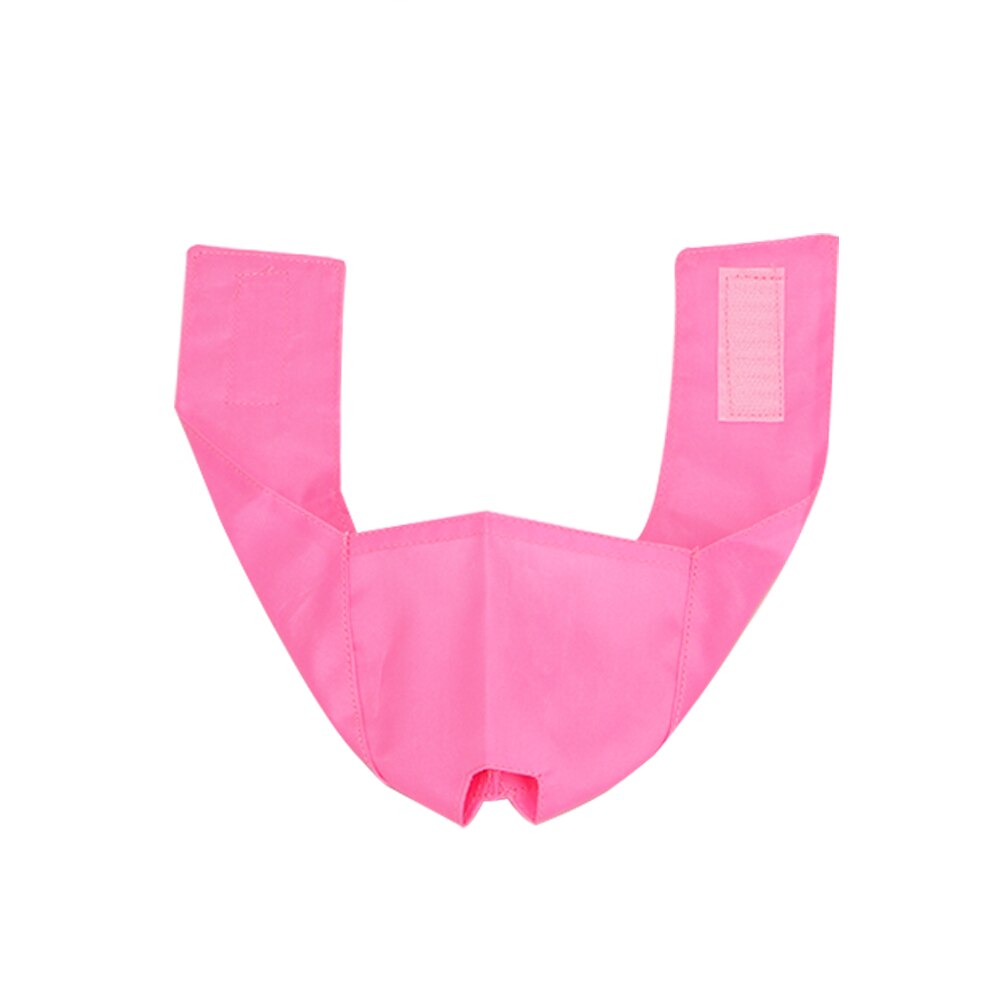 Anti Bite Pet Eye Masker Kat Levert Beauty Grooming Snuit Kat Bad Cosmetische Blinddoek Patch: Medium Pink