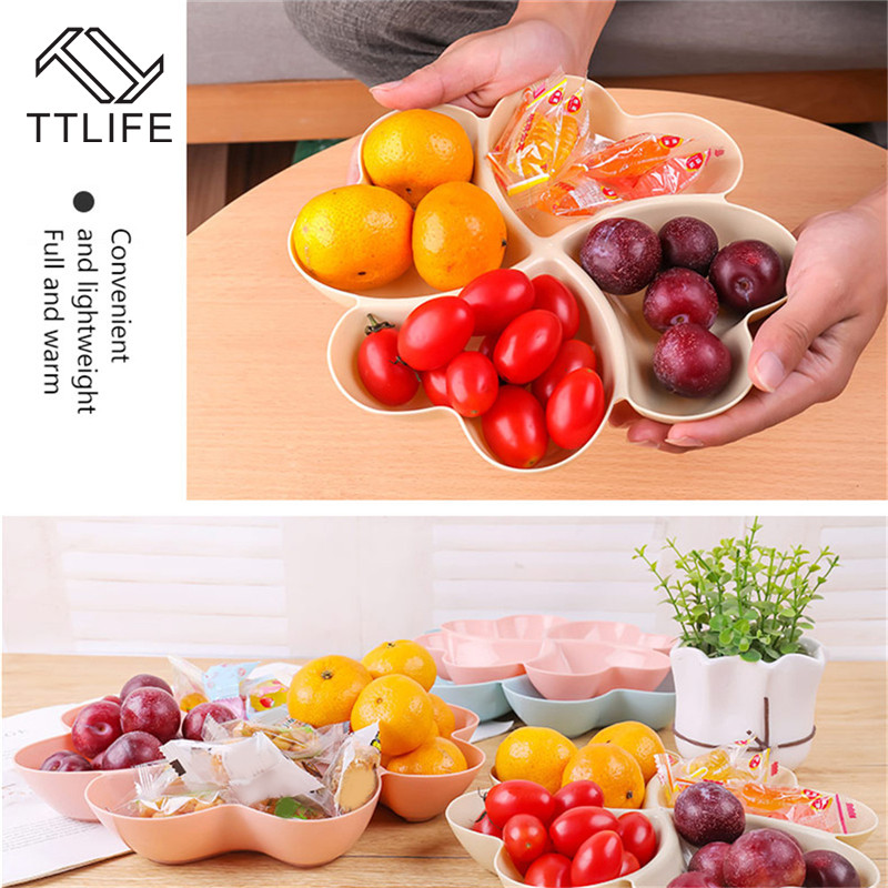 Hartvormige fruitschaal, serveerschaal, borden, opbergdoos, bakje voor snacks, noten, desserts, plastic kerstbord