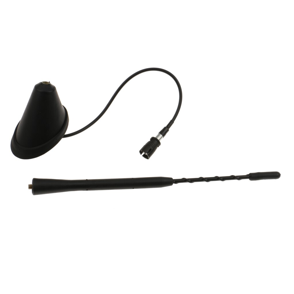 9'' Screw Mast Whip AM/FM Radio Antenna Aerial With Antenna Base