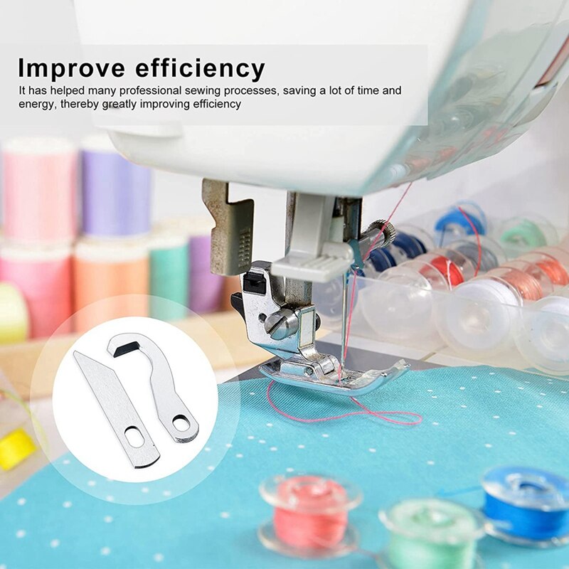 4Pcshome Sewing Machine Sewing Knife Set Compatible Model 925D 929D 935D 1034D Upper And Lower Knife X77683001 XB0563001