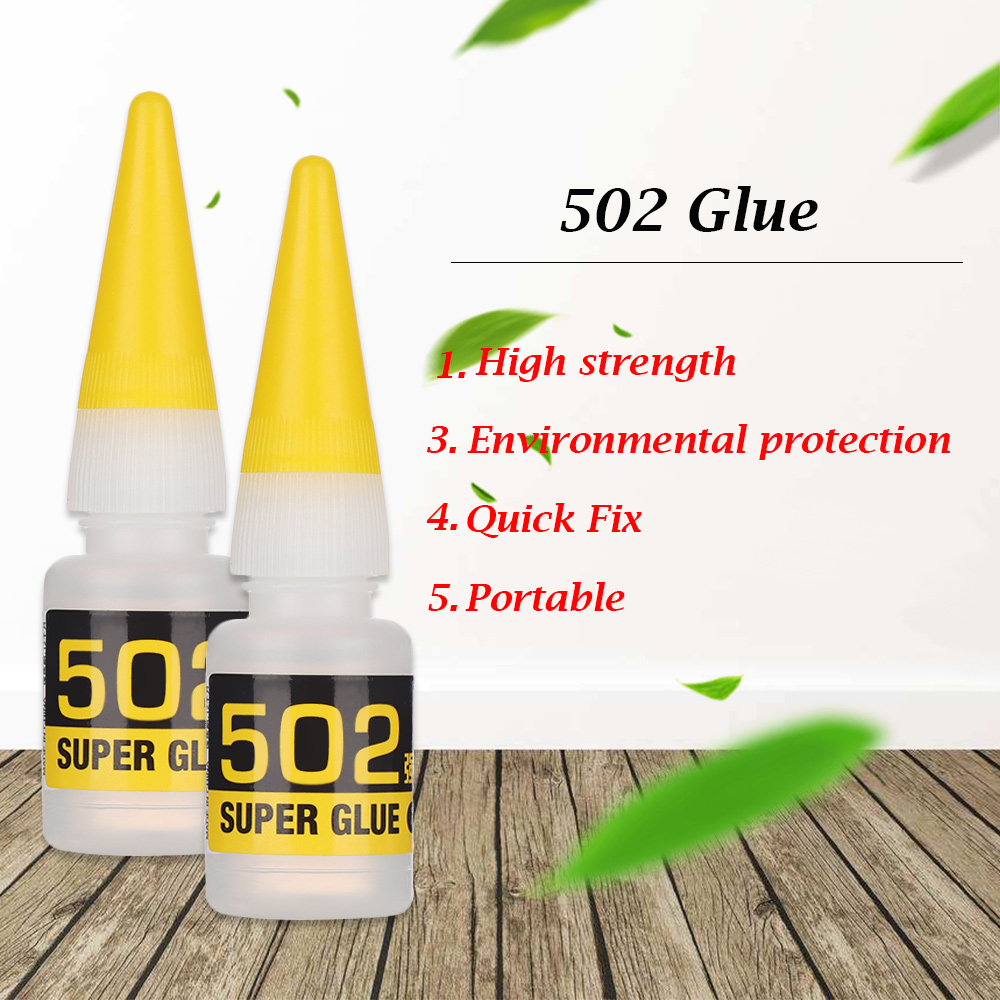 1Pc 25g/30g Zelfklevende Onmiddellijke Sterke Lijm Sterke Bond Fast 502 Ultra-Sterke cyanoacrylaat Sneldrogende Lijm