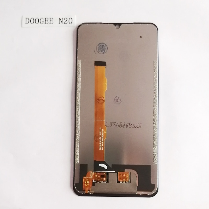 For Original Doogee N20 LCD Display+Touch Screen Digitizer Assembly 6.3 inch 19:9 FHD For Doogee N20 Pro Y9 Plus Android 9.0