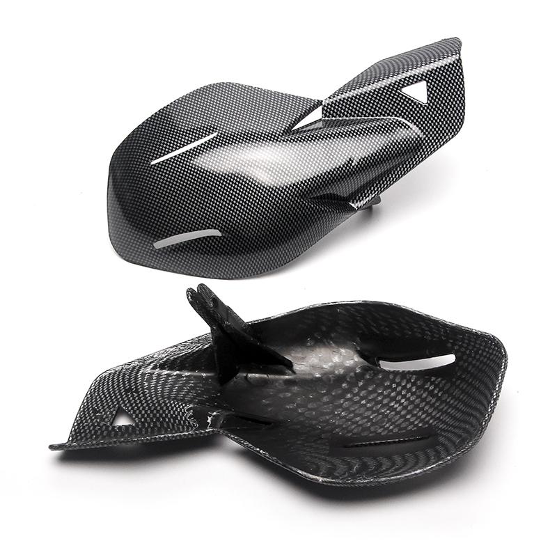 Universal Motorcycle Hand Guards Motocross Protectors Handguards 7/8 ''Atv Crossmotor Moto Hand Guards Beschermende Accessoires: carbon fiber