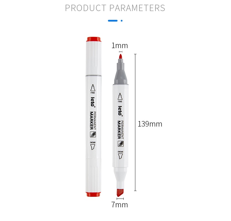 Copic Markers Sketch Painted 60 Colors Twin Brush Finecolour Touch Manga Drawing Alcohol Oily Double-End Dot Pen Bookmark Art