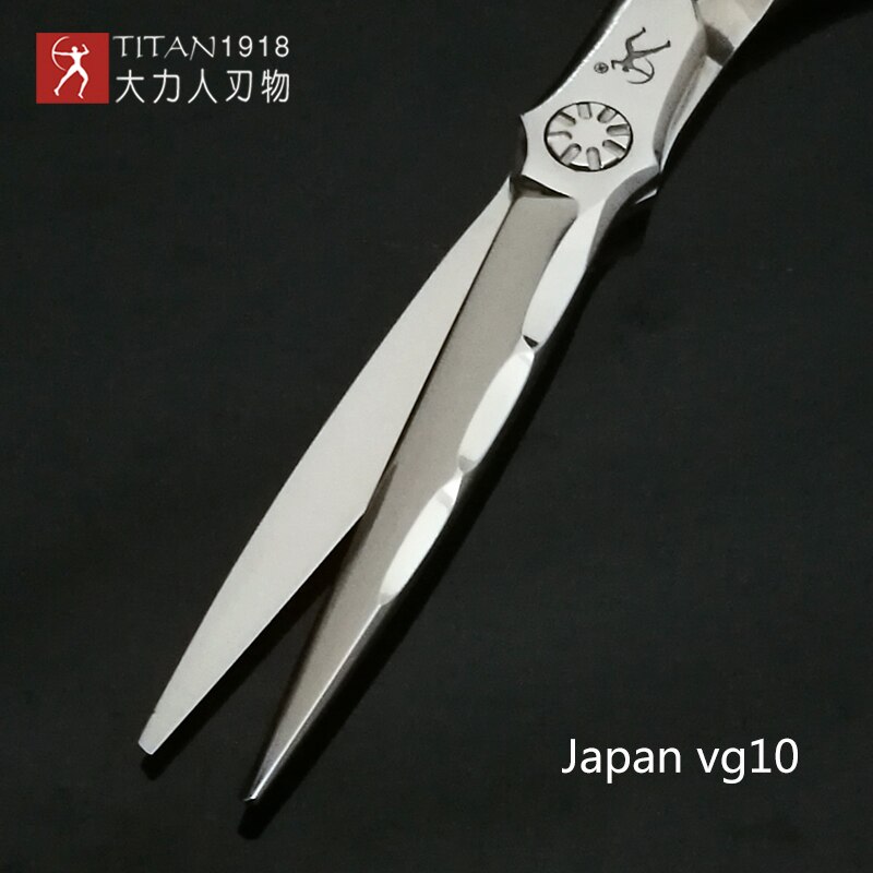 titan scissors hairdressing salon barber cutting scissors japan vg10 stainless steel