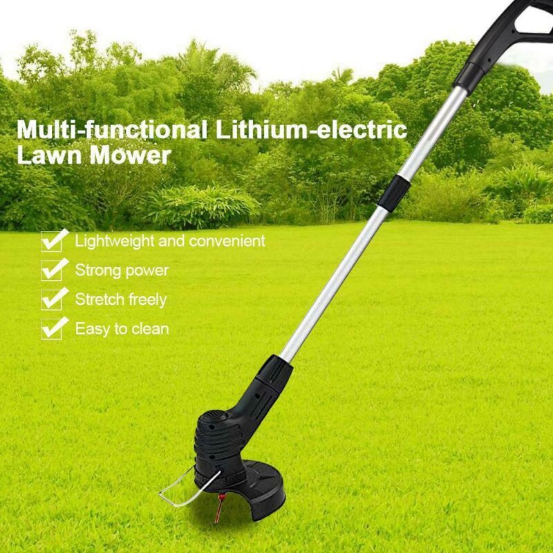 Handheld Cordless Electric Brush Cutter Is Suitable For Pioneer Hemp Trimmer String Cutter Eco-friendly Home Garden Lawn Mower