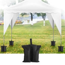 ！4 Pack Portable Garden Gazebo Foot Leg Feet Weights Sand Bag For Marquee Party Tent Set Garden Shade Shelter Camping Macrame