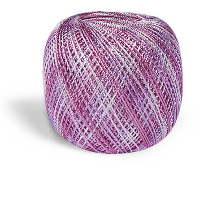 Garn tulipan batik garn 50gr-250mt %100 mikrofiber broderi hånd hæklet blonder nålespids korssting tråd strikketape