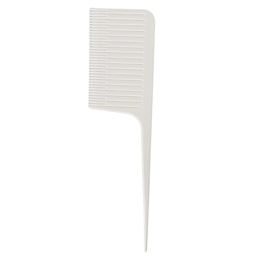 Haar Hoogtepunt Sectioning Kam Voor Haar Coloring Highlighting Weven Sectioning Haarverf Styling Tool Voor Salon Gebruik: White