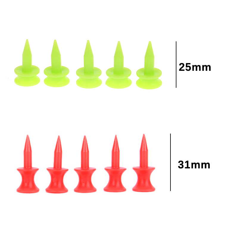 50Pcs Golf Tees Perfect For Teeing The Ball Improve Accuracy Training Golf 25MM 0.98' Castle Green Golfer Accessory