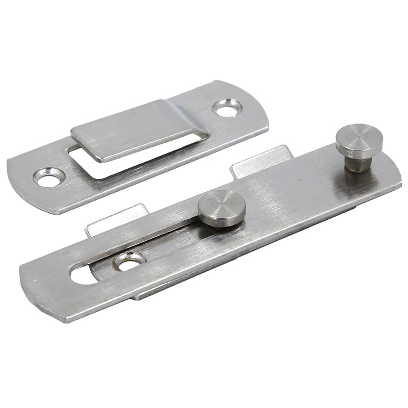 Guard Latch Bolt With Screws Sliding Window Door Lock Handle Stainless Steel Door Latch Home Safety Chain Door Home Hardware