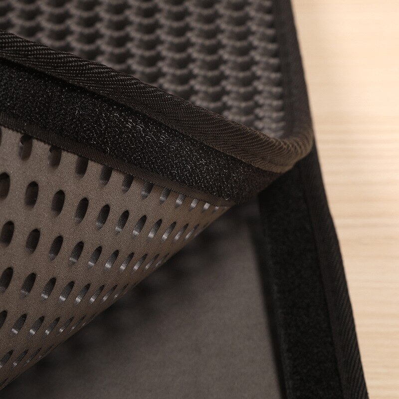 Cat Litter Mat EVA Waterproof Cat Litter Trapping Pets Mat Pad Large Flexible Trapping