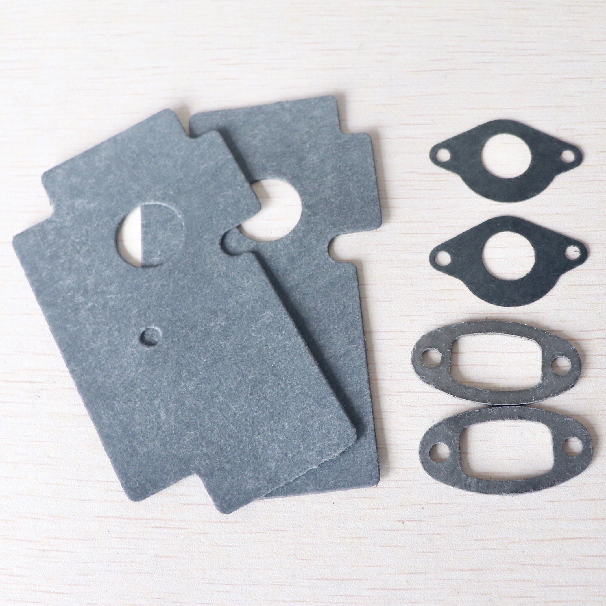 2 sets Paper gasket kit fit Chinese 2500 25cc Chain Saw Zenoah Komatsu 2500 Spares Parts Small Chainsaw