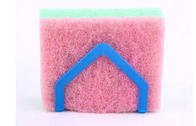 Bathroom Sets Super Suction Family Sucker Hooks for Sponge Kitchen Accessories