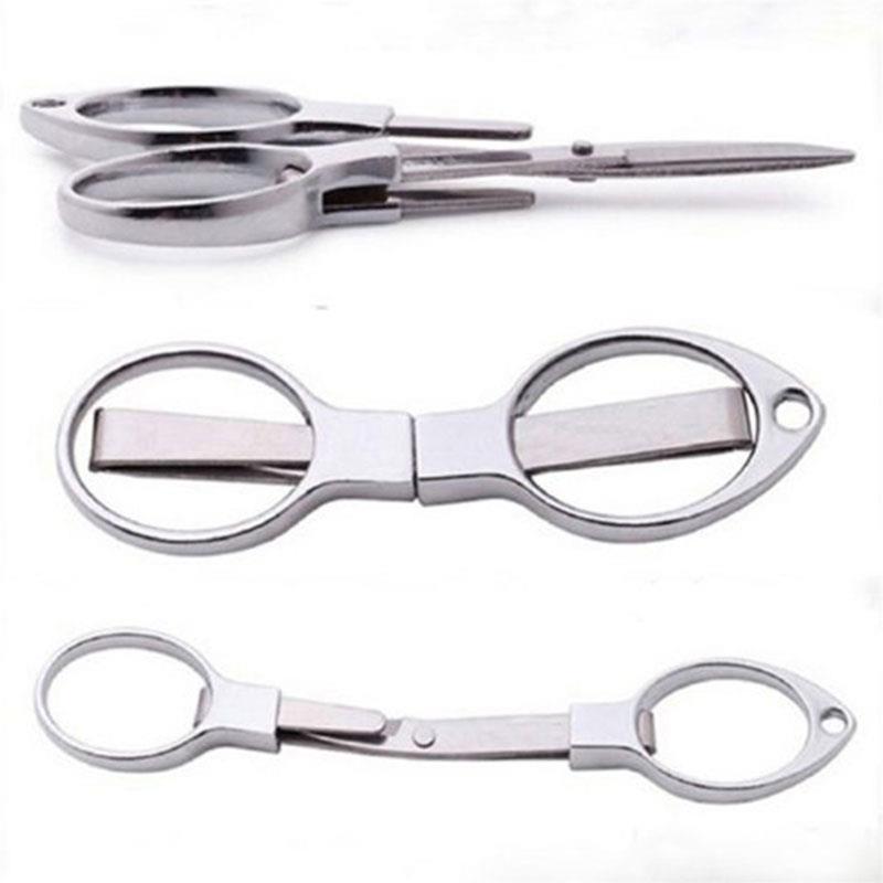 Stainless Steel Scissors Folding Scissors Small Pr... – Grandado