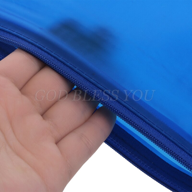 1Pc Folder for documents Capacity A5 Zipper File Pocket Storage Organizer Office School Waterproof