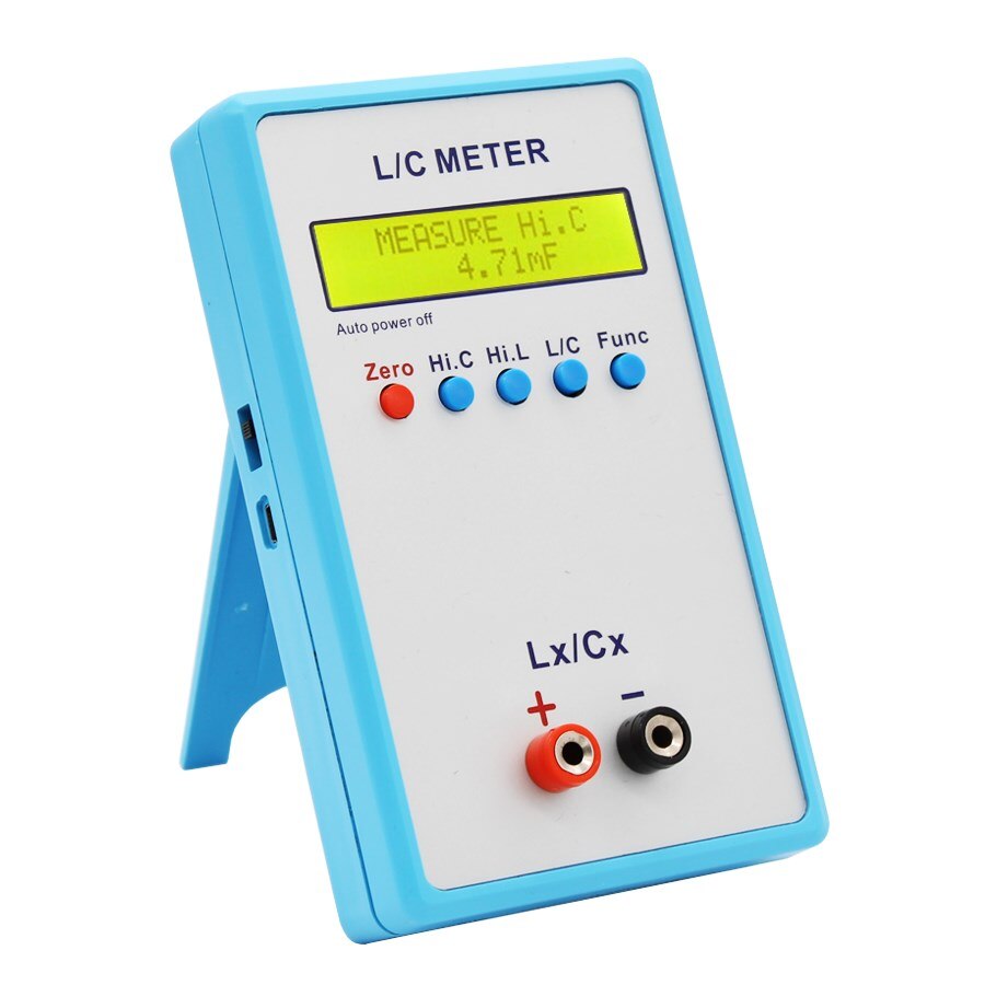 Lc -200a høj præcision induktans kapacitans meter håndholdt induktans meter kapacitans meter lc digital bro tester