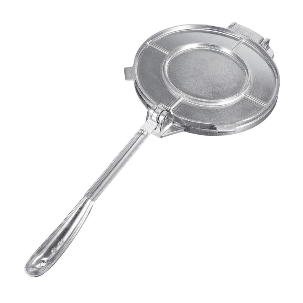 6.5" Tortilla Press Tortilla Maker Flour Tortilla Press Dough Press Silver