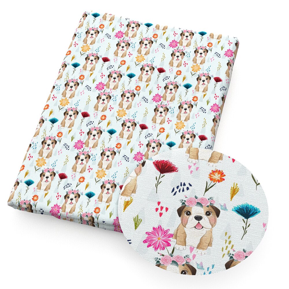 David Accessoires 50*140Cm Patchwork Gedrukt Polyester Katoen Voor Tissue Kids Home Textiel Voor Naaien Quilten, c12330: 1110383001