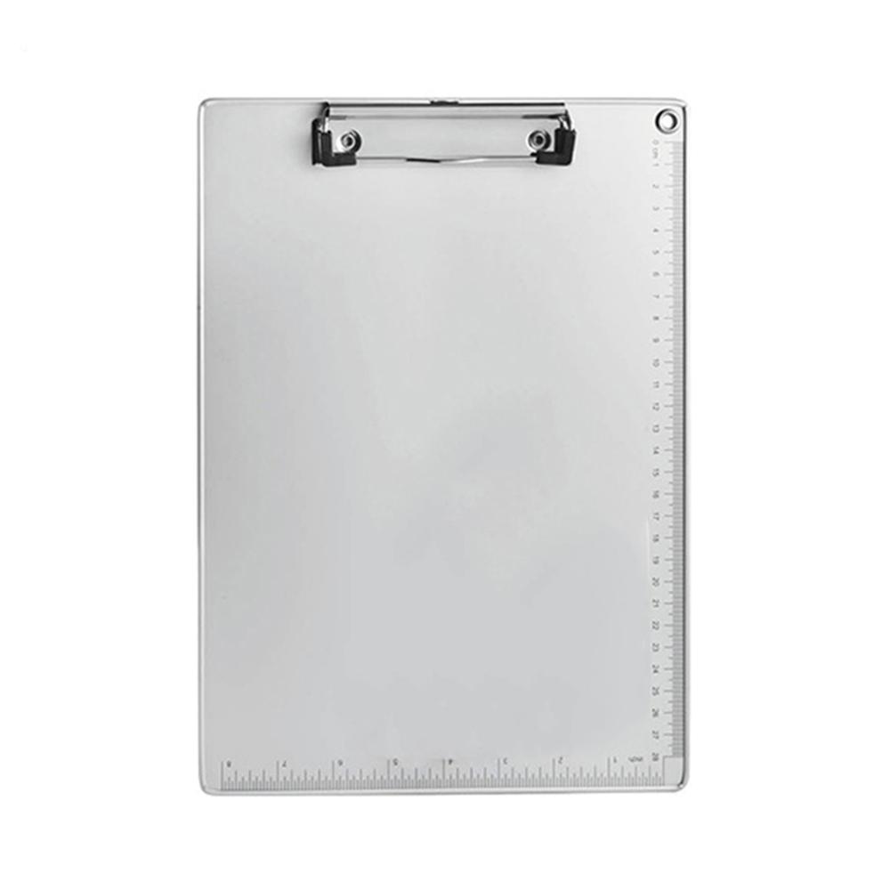 Porte-documents A4 A5, presse-papiers en alliage d&#39;aluminium PP, planche d&#39;écriture, classeur, stockage de billets en papier, livre de collection