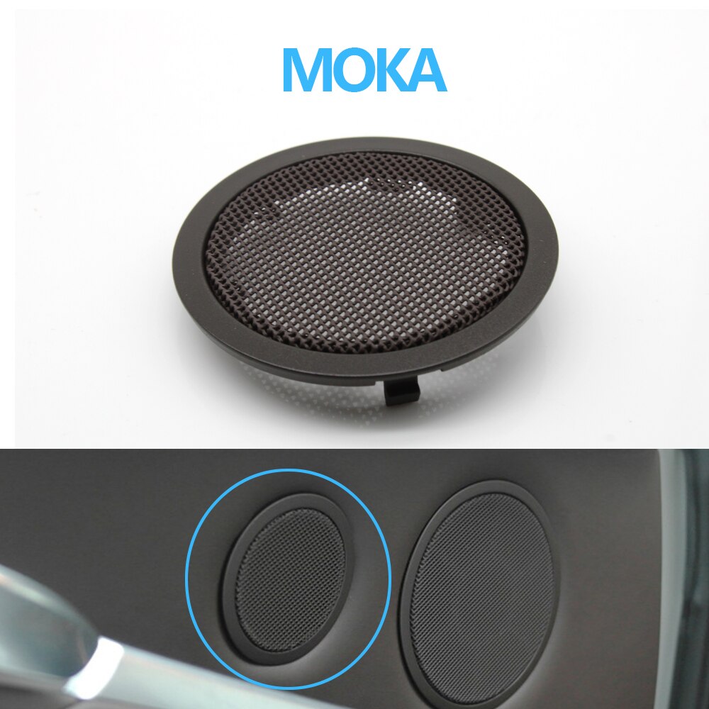 Left Right Side Driver Interior Rear Door Tweeter Loudspeaker Cover For BMW X5 X6 E70 E71 E72 2007 5 GT F07: Tweeter Cover MOKA