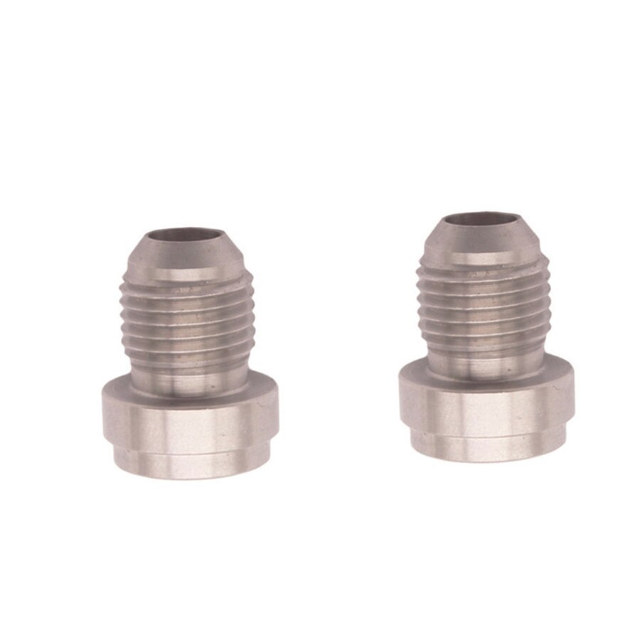 2pcs AN-6 Male Weld On /weld in fitting bung Connector Adapter