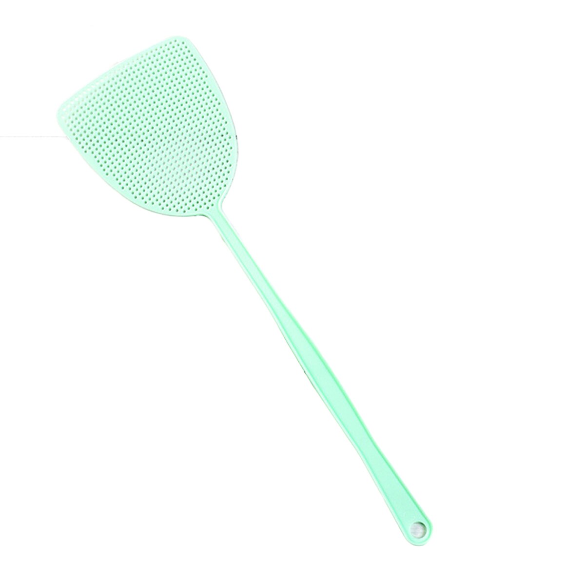 Household Manual Fly Swatter Plastic Flapping Flies With Long Handle To Beat Insects, Mosquitoes, Bees, Spiders And Flies: Green