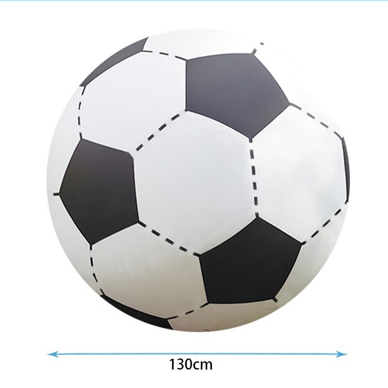 60cm/80cm/130cm/150cm kæmpe oppustelige strandbold til voksne børn vandballoner volleyball fodbold udendørs fest børnelegetøj