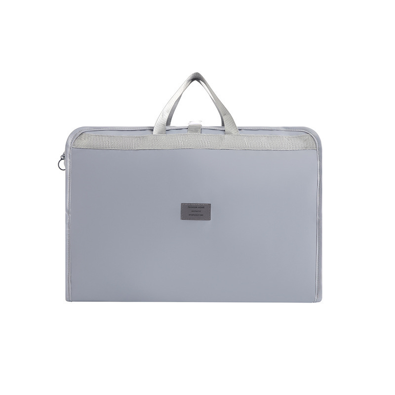 Travel Storage Bags Suitcase Storage Bags Foldable Hanging Large Capacity Storage Bags Waterproof Clothing Partition Storage Bag: lce grey
