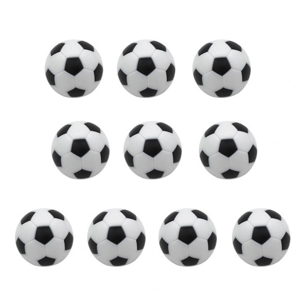 Boardgame Football Practical Accessory Fade-less Desktop Game Replacement Balls for Office Table Soccer Table Footballs:  Black